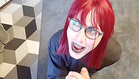 Hot tranny and hot gay dude are making a couple of sex tape