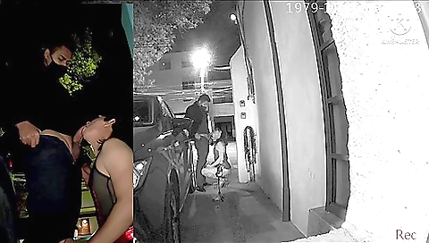 Big booty brunette gets her ass fucked and mouth filled with a dick