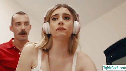 Ivory mayhem enjoys a lot of anal fun in a hot hd video