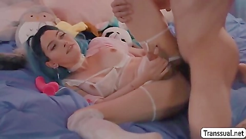 Big tits titty slut with a big ass fucked in her ass