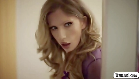 Blonde slut gets fucked on her back in this hardcore porn movie