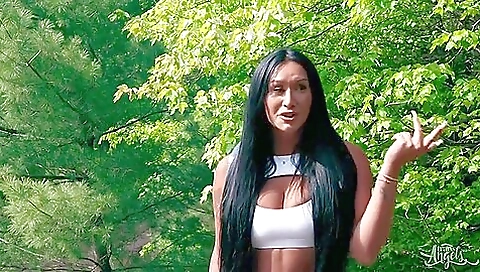 Big booty latina girl fucked with anal and blowjob